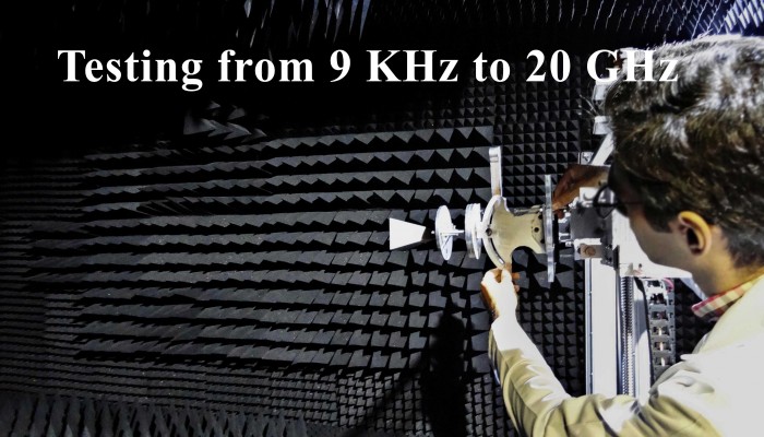  Testing from 9 KHz to 20 GHz  
